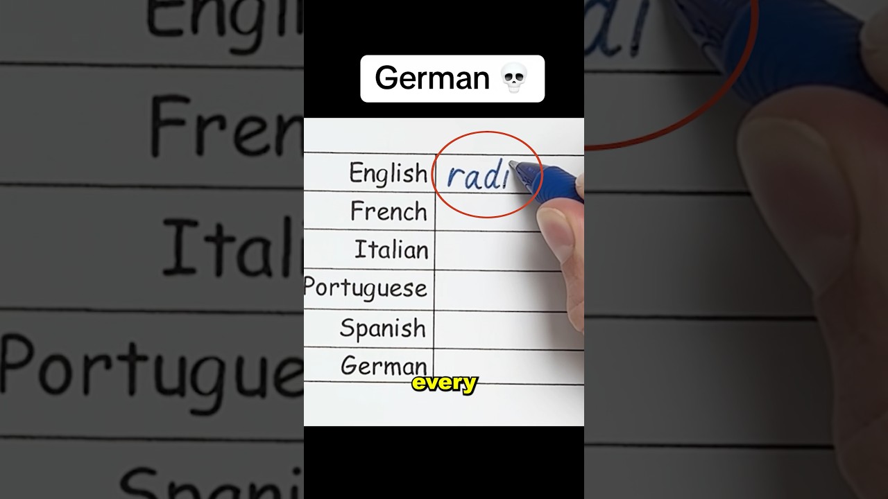 "라디오"가 모든 언어로 어떻게 쓰여지는지😭 (Via @teacher_layia / TT) #단편