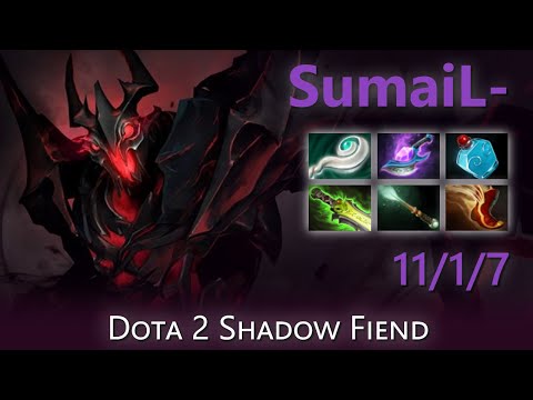 "SumaiL-" 11/1/7 | Dota 2 Shadow Fiend highlights