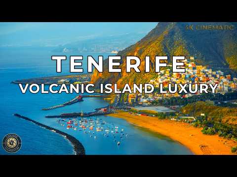 Tenerife - Paraíso Volcánico Desde el Cielo (4K Cinematic)