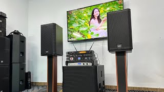 Video thumbnail for Chốt ngay cặp QSC E10 cho a út tp HCM và bộ hát cao cấp 41tr đẳng cấp các bác ạ 0989160695 by Huy Phạm audio QSC