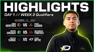 FULL DAY HIGHLIGHTS | Major I Qualifiers Week 2 Day 1 | CDL 2023-24