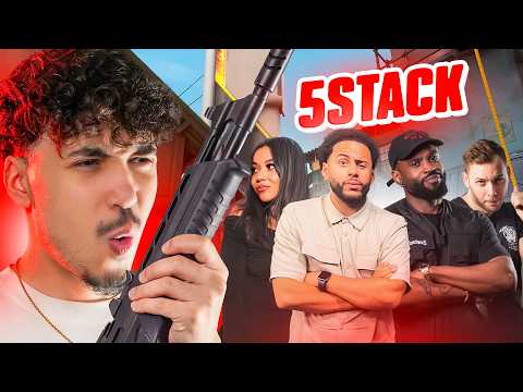 ON SE COLTINE UN CADAVRE EN 5 STACK... (ft Nicotine, Brawks, Mel, Mickalow)