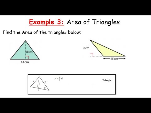 JCHL Revision - Perimeter, Area and Volume - Triangles