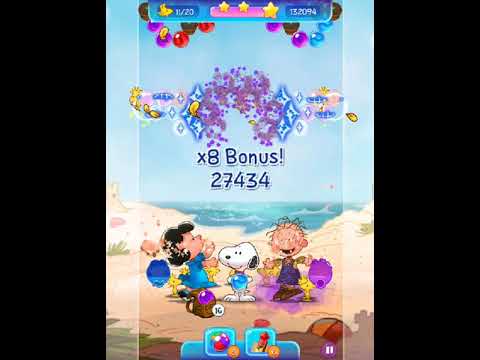 Snoopy Pop Level 182 - No Boosters (by match3news.com)