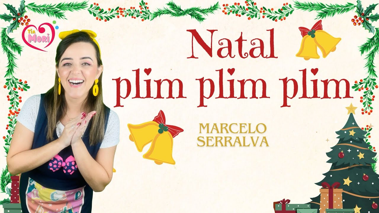 NATAL PLIM PLIM PLIM de @marceloserralva Percussão Corporal Fácil | COREOGRAFIA | Natal Infantil