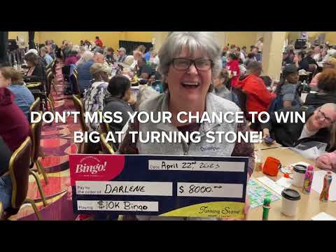 Turning Stone Bingo Pricing