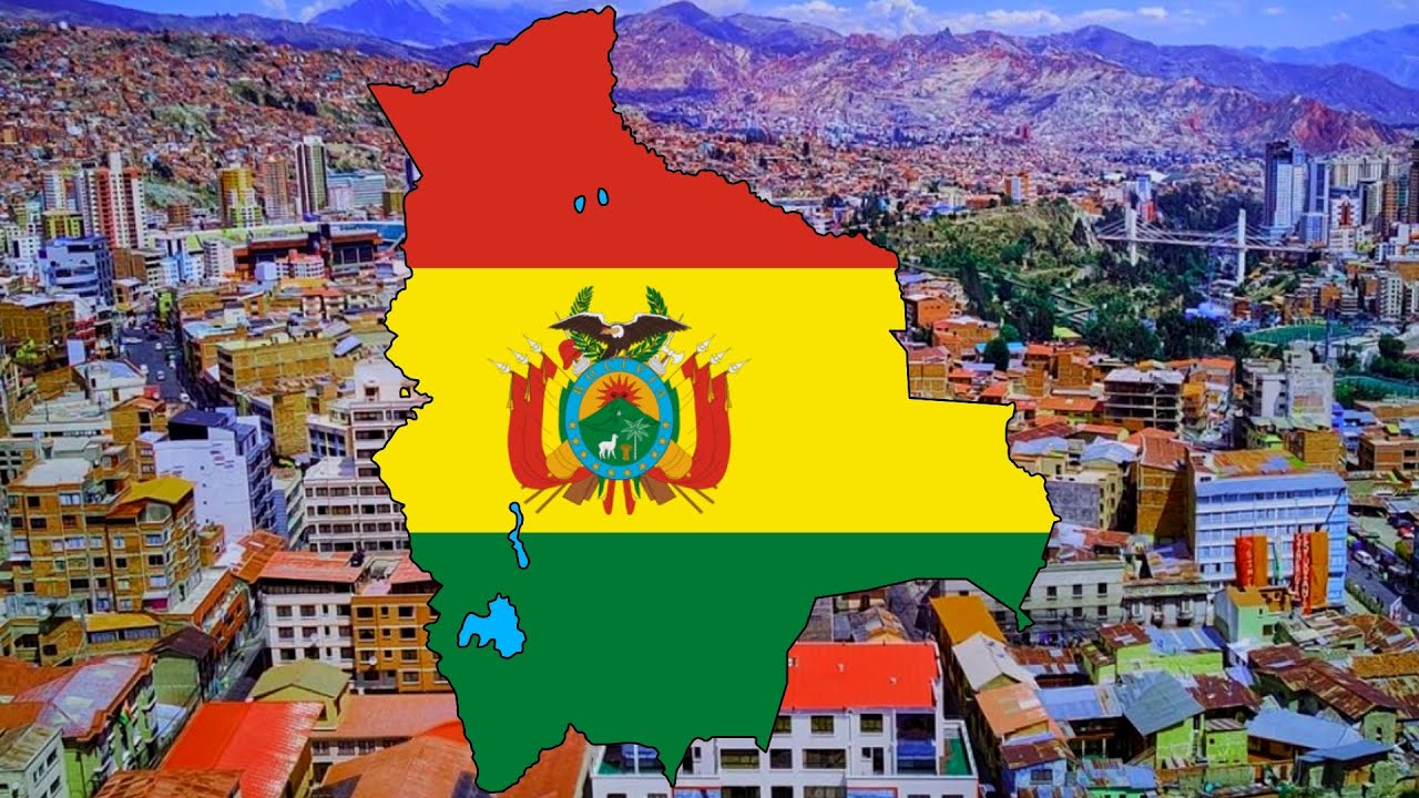 Bolivia-🏴Flag Map Speed Art🖌️