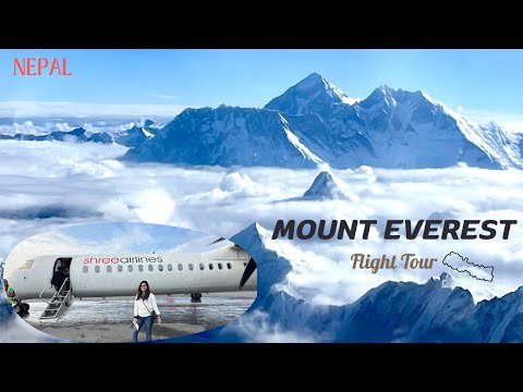 Seeing Mount Everest for the first time | Flight Tour | Himalayan tour from Nepal 🇳🇵