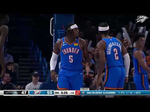 Oklahoma City Thunder Highlights vs. Orlando Magic | Thunder Win 116-108 Over Magic | OKC Thunder