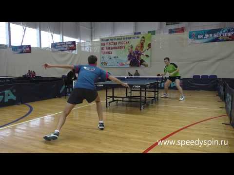 Shigortsov-Shvaiko.Russian Junior Table Tennis Championship 2018. FHD.