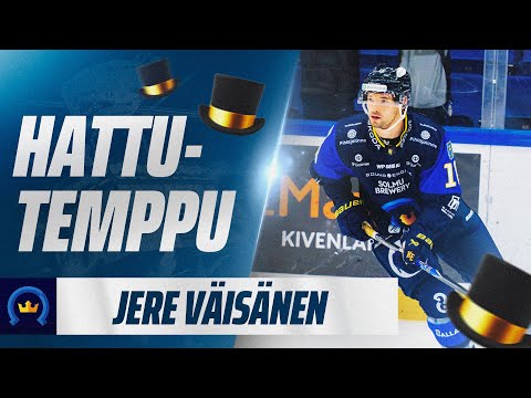 Kiekko-Espoon Jere Väsänen iski hattutempun!