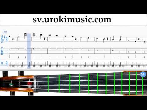 Lär Dig Spela Fiol The Pink Panther - Theme Song Tabs Nybörjare Del 1 övningar um-i492