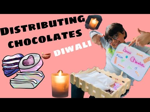 distributing chocolates to needy people| Diwali| shiven-ed life
