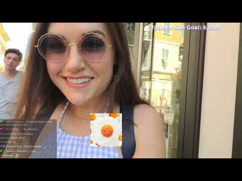 Sasha Grey VOD 09/August/2022 - Europe Trip - Nice, France - Day 11