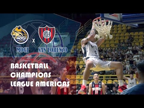 MOGI BASQUETE x SAN LORENZO (Melhores Lances) - Champions League Americas 2019 [28/10/2019]