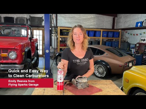 Quick and Easy Way to Clean Carburetors With Emily Reeves
