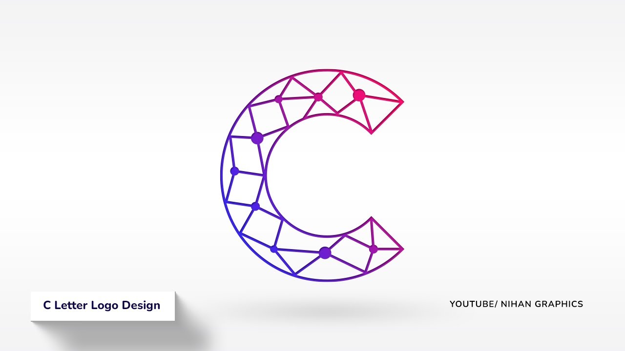 C Letter Logo Design in Illustrator | Illustrator tutorial | Best Logo Design Ideas