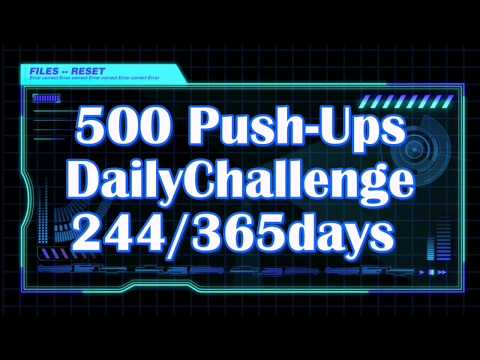 16/04/20 #500Push-Ups DailyChallenge 244/365days