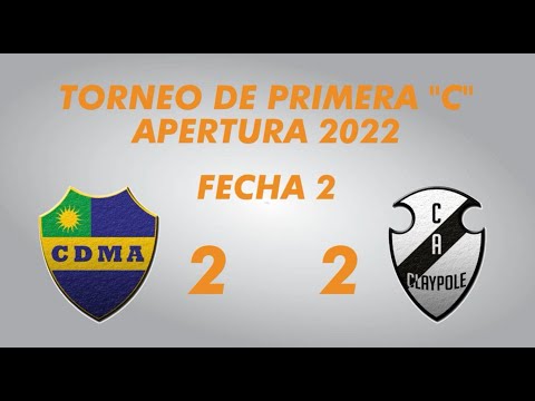 Primera "C" Apertura 2020 - Fecha 2 - Alem 2 Claypole 2 - Resumen