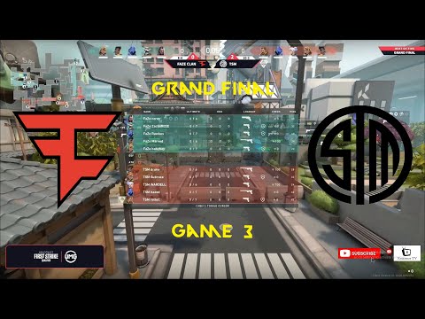 GRAND FINAL!! TSM vs FAZE CLAN - Full Game 3 - UMG Tournament - Valorant First Strike - Best of 5