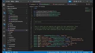 【Laravel】雑談をしながらLaravelとJSの勉強をしています【プログラミング】