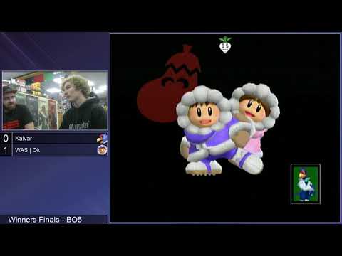 GSS 116 SSBM - Ok (Ice Climbers) vs. Kalvar (Roy, Falco) - Melee WF