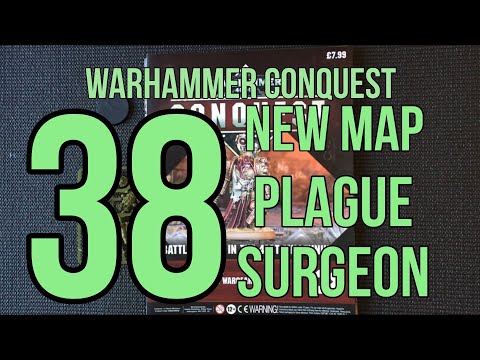 Warhammer Conquest Issue 38 review.  Plague Surgeon & new map