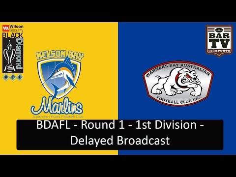 2015 BDAFL Round 1 1st Division - Nelson Bay v Warners Bay