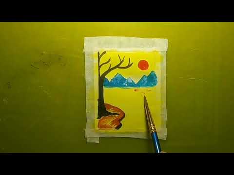 Easy Painting/How to Acrylic painting For tutorials