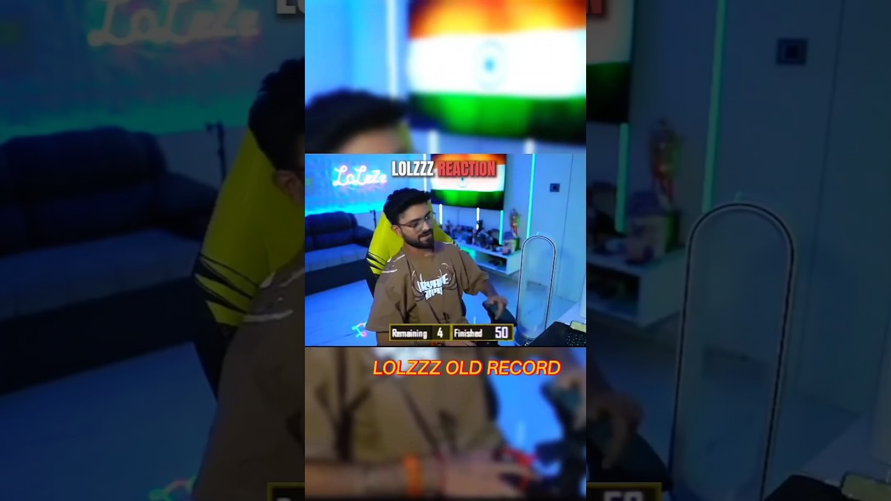 Lolzzz Record Tribute Match! 👑 50 Kills Match Energy 🔥 #shorts #trending #1m #bgmi @EGOxADITYA