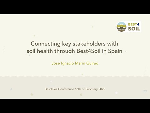 Connecting key stakeholders with soil health through Best4Soil in Spain