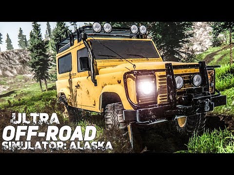 Ultra OFF-ROAD Simulator 2019: Alaska - im Geländewagen über enge Waldwege! | Offroad Simulation
