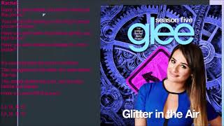 Glitter In The Air Glee Lyrics