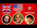 RICHEST Actors Martial Artists In The World