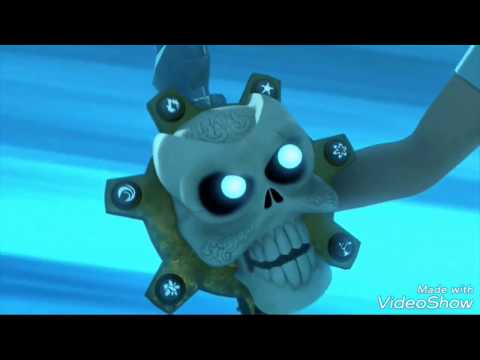 Zak storm clip: Zak VS Skullivar final battle in 7 seas "last guardian"