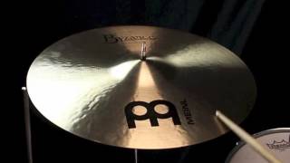 Video thumbnail for USED Meinl 18" Byzance Traditional Medium Thin Crash by The Drum Shop - Portland, Maine