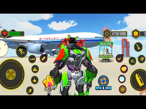 Dragon Robot Game: Boat Jet Car Multi Transformers Game 2023 - Android Gameplay