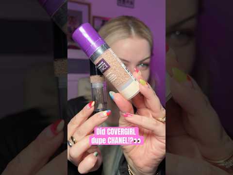 Did COVERGIRL dupe CHANEL!?👀#makeup #dupe #chanelbeauty