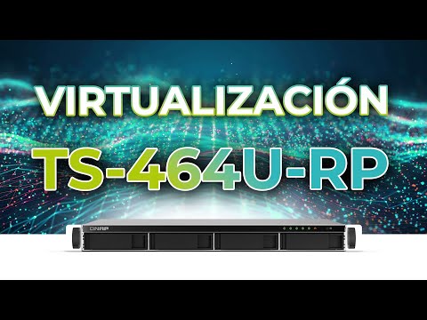 Servidor NAS para virtualización y backup - QNAP TS-464U-RP