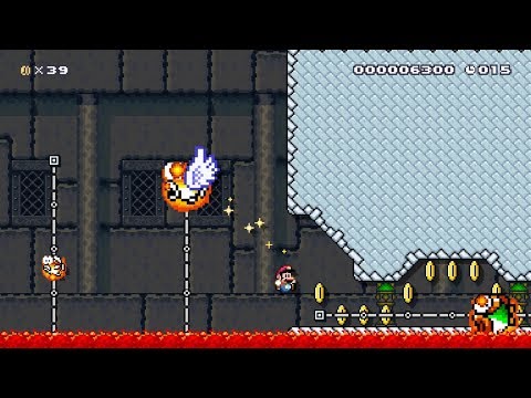 Super Mario Maker 2 - Frantic Friday Fish Fry (20sec) - By Annim