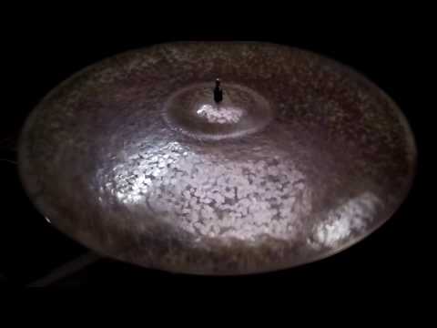 22 Rustico Half Turk Ride, 2469g - Handcrafted cymbals by Craig Lauritsen