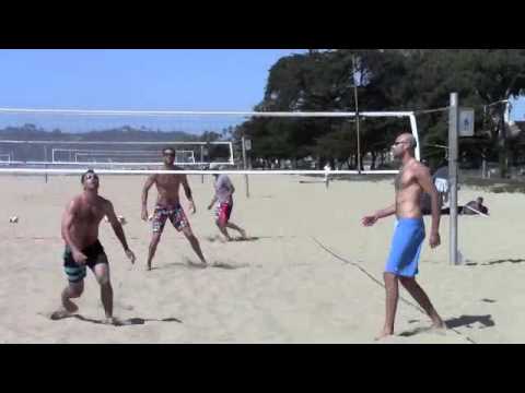 Beach VB pros train at East Beach