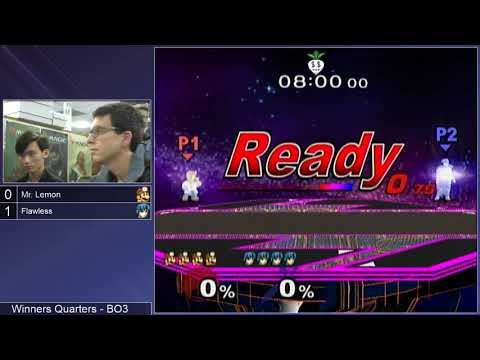 GSS 100 SSBM - Mr. Lemon (Dr. Mario) vs. Flawless (Marth) - Melee WQF