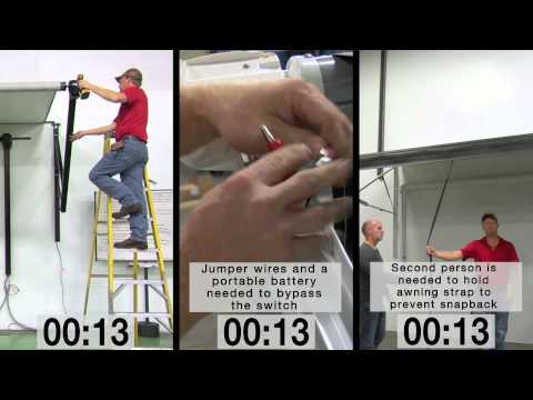 Solera RV Power Awning - Manual Override