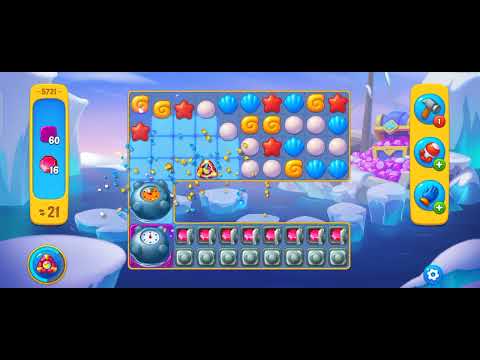 Fishdom 5721 Level Complete !