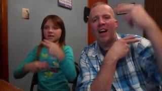 METAL CHURCH NEEDLE AND SUTURE - ASL DEAF SIGN LANGUAGE