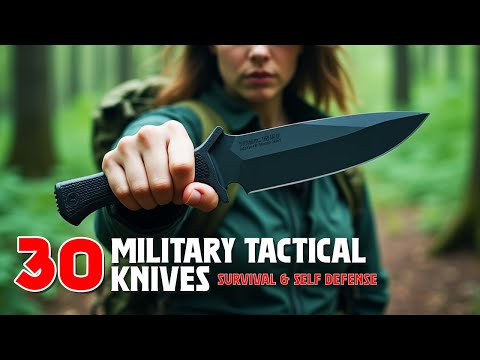 30 Ultimate Military Tactical Knives for Survival and Self Defense on Amazon