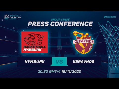 ERA Nymburk v Keravnos - Press Conference | Basketball Champions League 2020/21