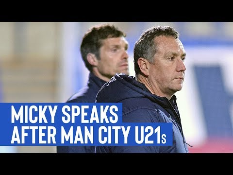 Post Match | Micky Mellon (Man City U21s)