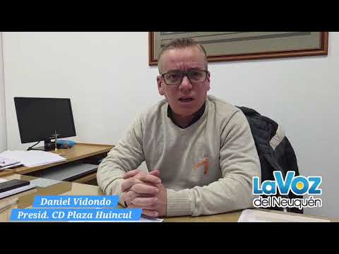 La Voz TV: Daniel Vidondo Presidente del CD de Plaza Huincul